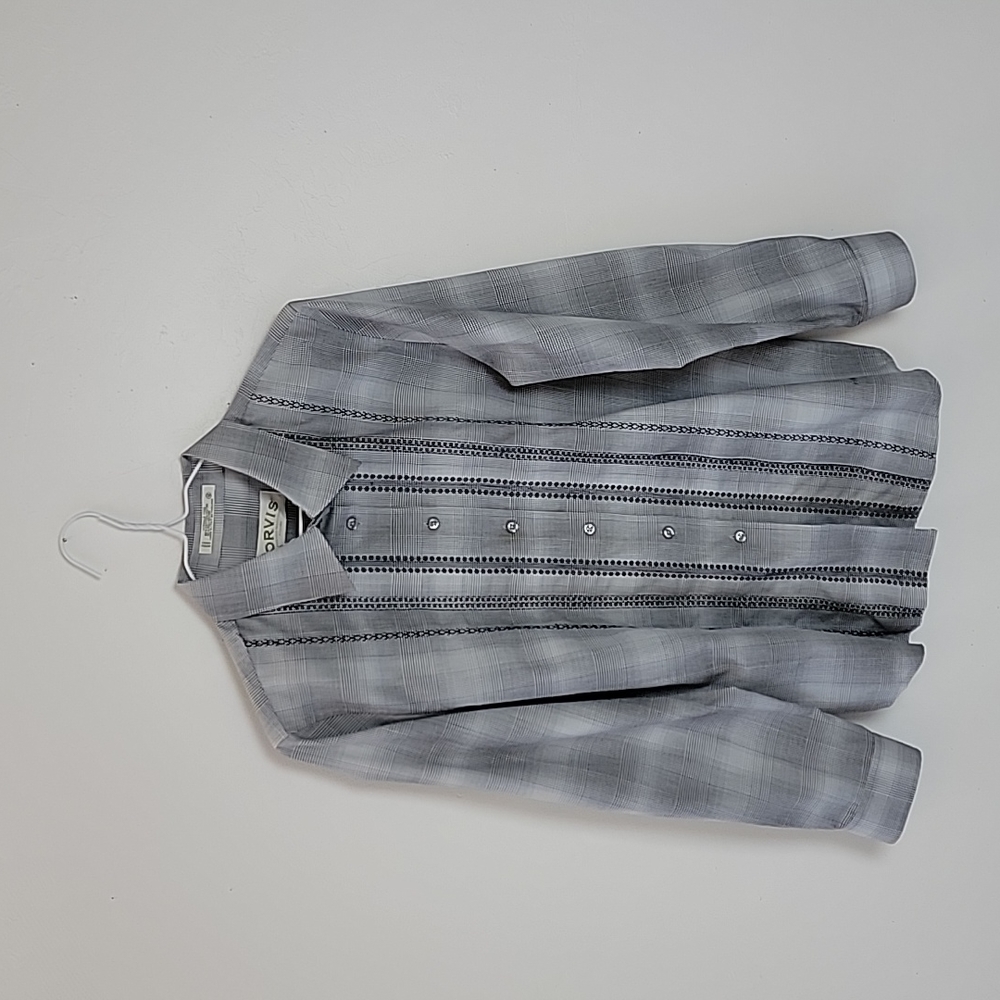ORVIS Button-Down Shirt Size 12